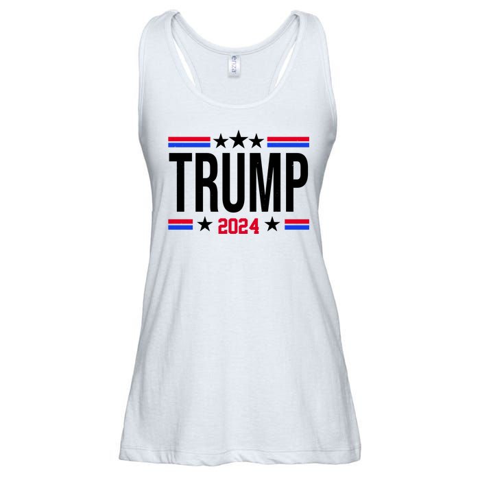 Pro Donald Trump 2024 Usa Election Ladies Essential Flowy Tank