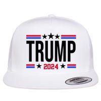 Pro Donald Trump 2024 Usa Election Flat Bill Trucker Hat