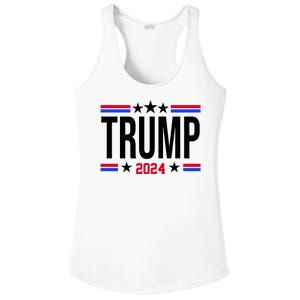 Pro Donald Trump 2024 Usa Election Ladies PosiCharge Competitor Racerback Tank