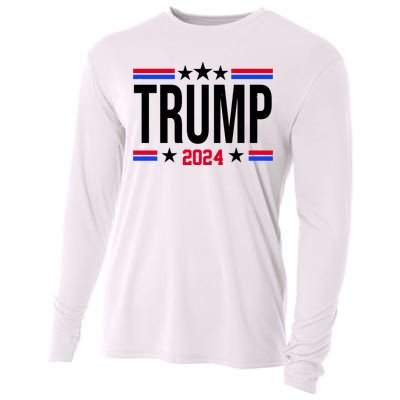 Pro Donald Trump 2024 Usa Election Cooling Performance Long Sleeve Crew