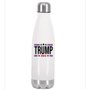 Pro Donald Trump 2024 Usa Election Stainless Steel Insulated Water Bottle