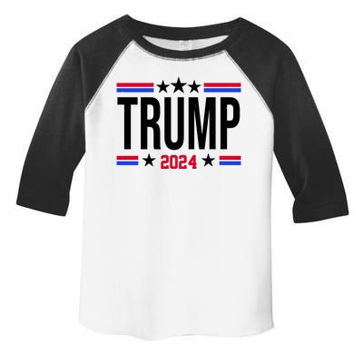 Pro Donald Trump 2024 Usa Election Toddler Fine Jersey T-Shirt