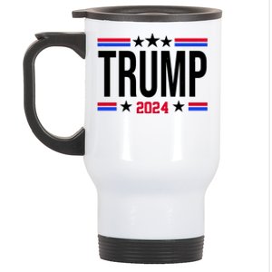 Pro Donald Trump 2024 Usa Election Stainless Steel Travel Mug