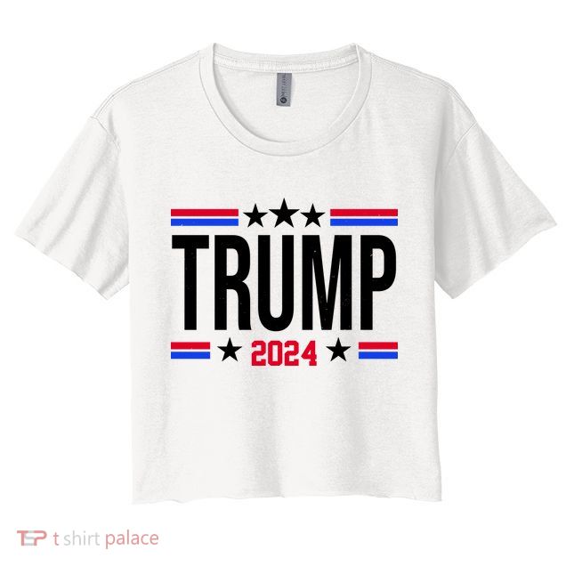 Pro Donald Trump 2024 Usa Election Crop Top
