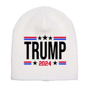 Pro Donald Trump 2024 Usa Election Short Acrylic Beanie