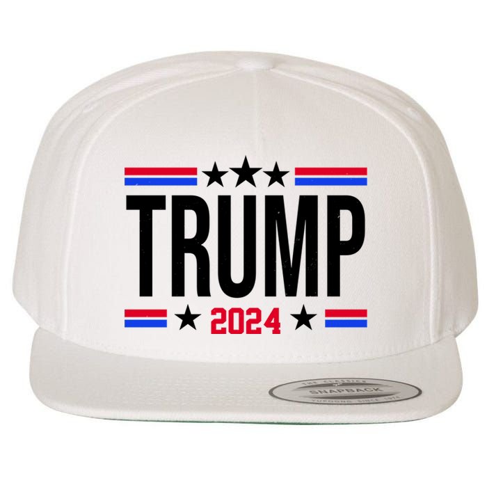 Pro Donald Trump 2024 Usa Election Wool Snapback Cap