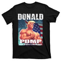 Patriotic Donald Trump Mug Shot Funny July 4th Donald Pump T-Shirt