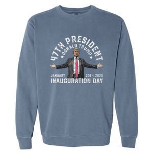 President Donald Trump Inauguration Day 2025 Memorabilia Garment-Dyed Sweatshirt