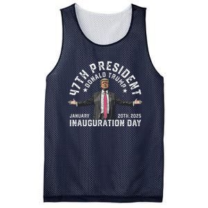 President Donald Trump Inauguration Day 2025 Memorabilia Mesh Reversible Basketball Jersey Tank