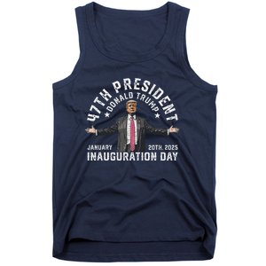 President Donald Trump Inauguration Day 2025 Memorabilia Tank Top