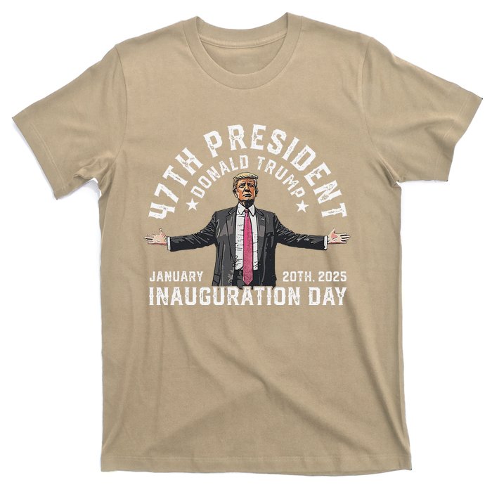 President Donald Trump Inauguration Day 2025 Memorabilia T-Shirt