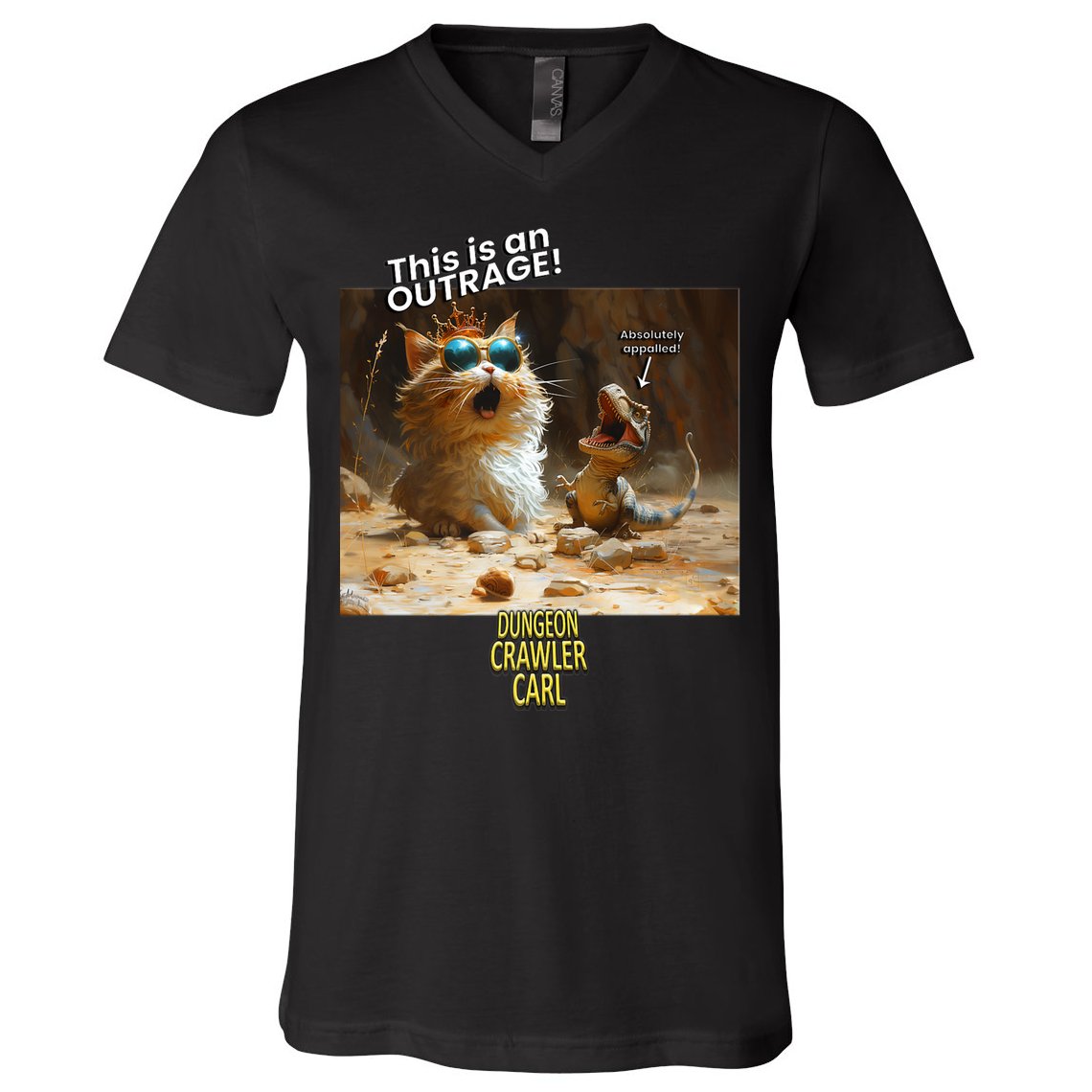 Princess Donut - This Is An Outrage! V-Neck T-Shirt
