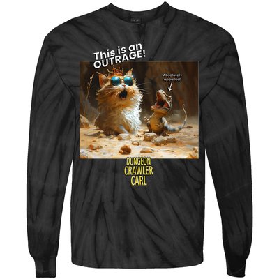 Princess Donut - This Is An Outrage! Tie-Dye Long Sleeve Shirt