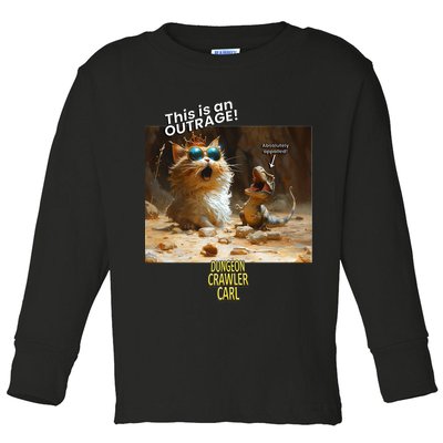 Princess Donut - This Is An Outrage! Toddler Long Sleeve Shirt
