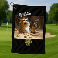 Princess Donut - This Is An Outrage! Golf Towel