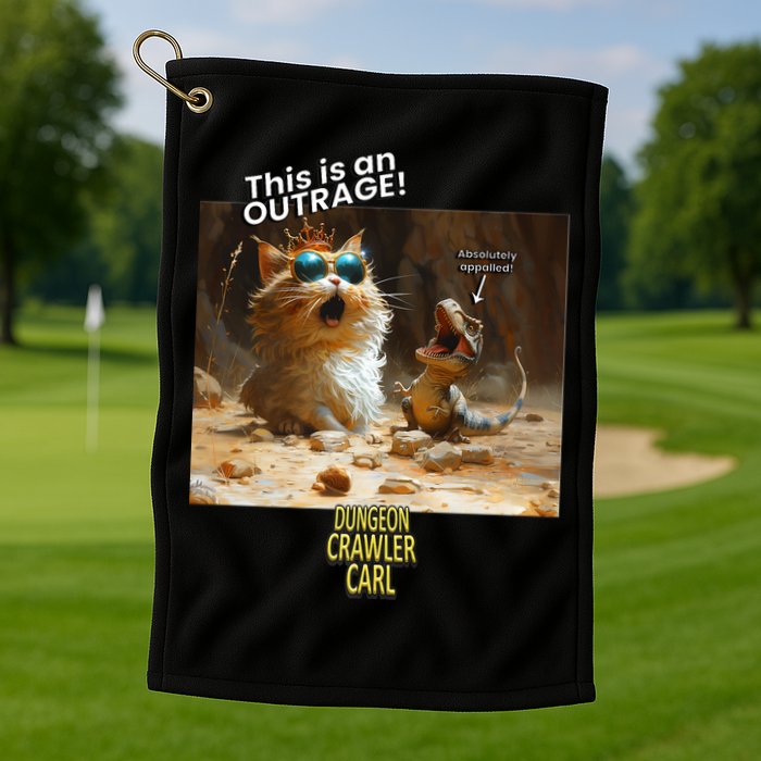 Princess Donut - This Is An Outrage! Golf Towel