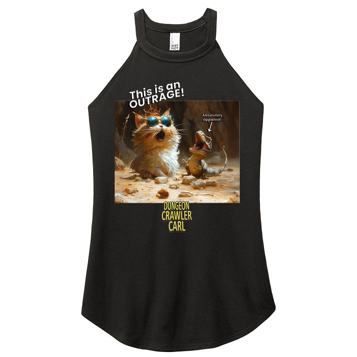 Princess Donut - This Is An Outrage! Women's Perfect Tri Rocker Tank