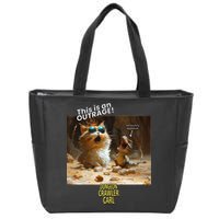 Princess Donut - This Is An Outrage! Zip Tote Bag