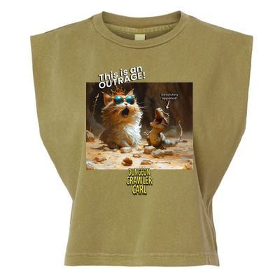 Princess Donut - This Is An Outrage! Garment-Dyed Women's Muscle Tee