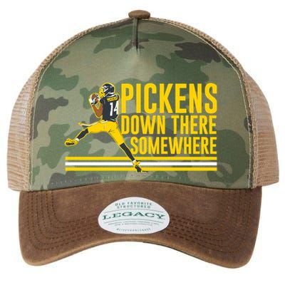 Pickens Down There Somewhere George Pickens Football Lover Legacy Tie Dye Trucker Hat