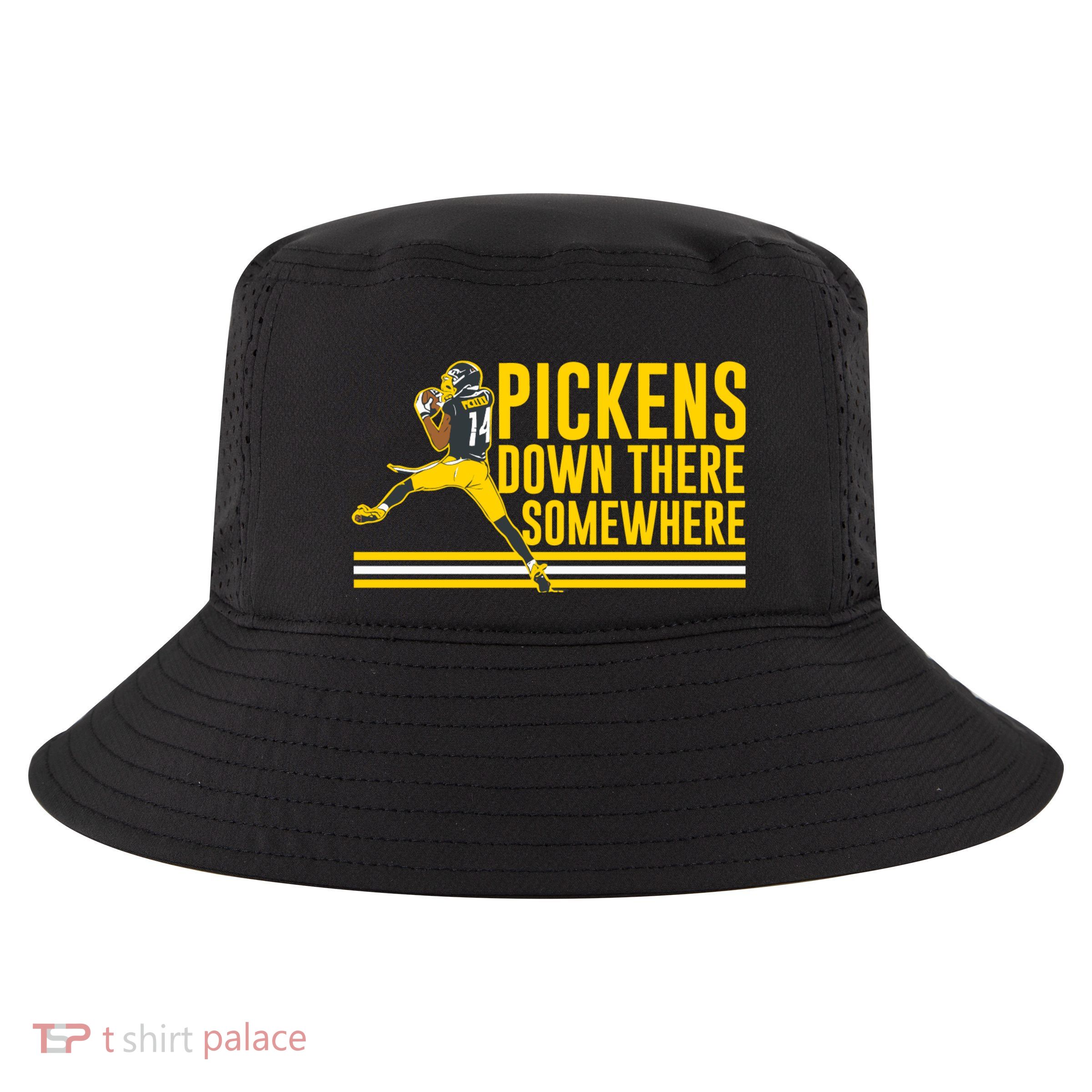 Pickens Down There Somewhere George Pickens Football Lover Cool Comfort Performance Bucket Hat