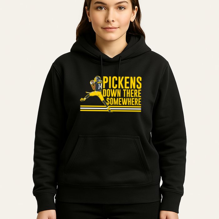 Pickens Down There Somewhere George Pickens Football Lover Hoodie