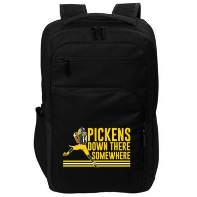 Pickens Down There Somewhere George Pickens Football Lover Impact Tech Backpack