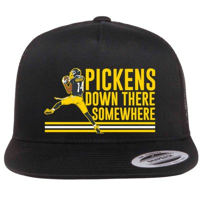 Pickens Down There Somewhere George Pickens Football Lover Flatbill Hat