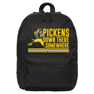 Pickens Down There Somewhere George Pickens Football Lover 16 in Basic Backpack