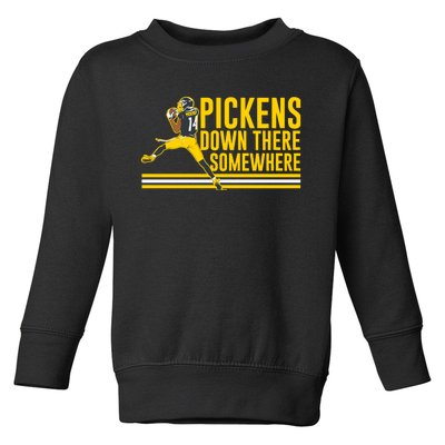 Pickens Down There Somewhere George Pickens Football Lover Toddler Sweatshirt