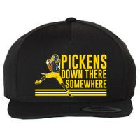 Pickens Down There Somewhere George Pickens Football Lover Wool Snapback Cap