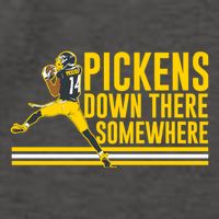 Pickens Down There Somewhere George Pickens Football Lover Vector Backpack