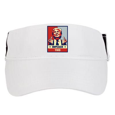 Pro Donald Trump Gifts Republican Conservative Impeach This Adult Drive Performance Visor