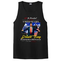 President Donald Trump Inauguration Day 2025 47th Usa Flag PosiCharge Competitor Tank