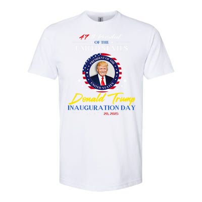 President Donald Trump Inauguration Day 2025 47th President Softstyle CVC T-Shirt