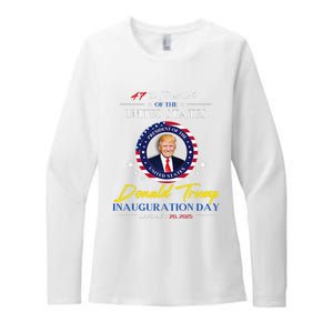 President Donald Trump Inauguration Day 2025 47th President Womens CVC Long Sleeve Shirt