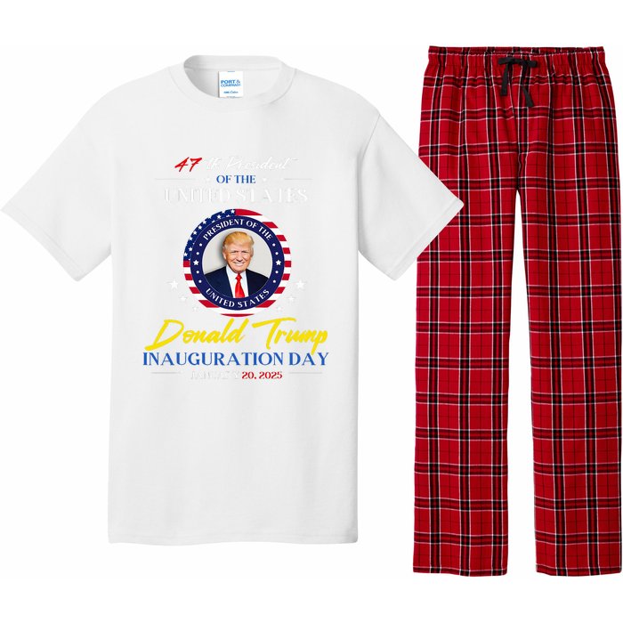 President Donald Trump Inauguration Day 2025 47th President Pajama Set