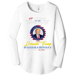 President Donald Trump Inauguration Day 2025 47th President Women's Perfect Tri Tunic Long Sleeve Shirt