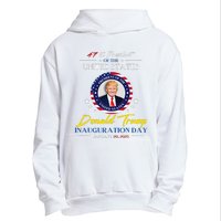 President Donald Trump Inauguration Day 2025 47th President Urban Pullover Hoodie