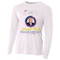 President Donald Trump Inauguration Day 2025 47th President Cooling Performance Long Sleeve Crew