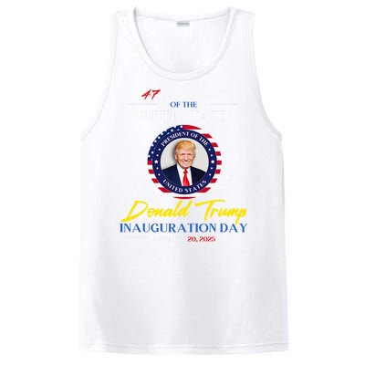 President Donald Trump Inauguration Day 2025 47th President PosiCharge Competitor Tank