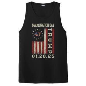 President Donald Trump Inauguration Day 2025 Usa Flag PosiCharge Competitor Tank