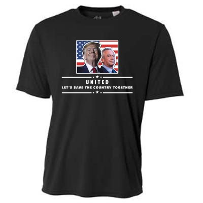 Pro Donald Trump Yard Sign United Political Sign Rfk Jr Yard Sign Cooling Performance Crew T-Shirt