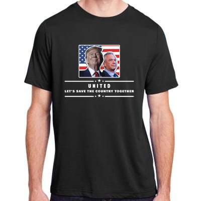 Pro Donald Trump Yard Sign United Political Sign Rfk Jr Yard Sign Adult ChromaSoft Performance T-Shirt