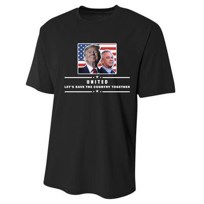 Pro Donald Trump Yard Sign United Political Sign Rfk Jr Yard Sign Performance Sprint T-Shirt