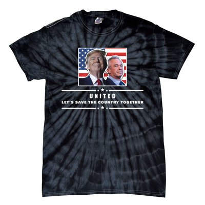 Pro Donald Trump Yard Sign United Political Sign Rfk Jr Yard Sign Tie-Dye T-Shirt