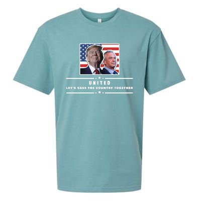 Pro Donald Trump Yard Sign United Political Sign Rfk Jr Yard Sign Sueded Cloud Jersey T-Shirt