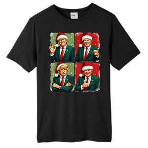 President Donald Trump Inauguration 2025 Retro Christmas Tall Fusion ChromaSoft Performance T-Shirt