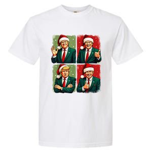 President Donald Trump Inauguration 2025 Retro Christmas Garment-Dyed Heavyweight T-Shirt