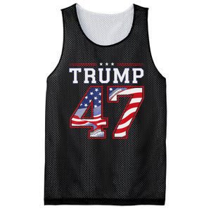 President Donald Trump Inauguration Day 2025 Usa Flag Mesh Reversible Basketball Jersey Tank